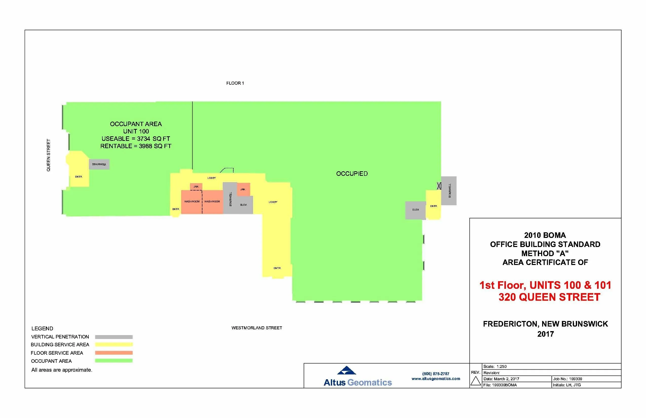 Floor Plan for Office Space on Lease, 320 Queen Street First Floor, downtown Fredericton, New Brunswick Floor Plan for office space on lease on First Floor of 320 Queen Street, downtown Fredericton, New Brunswick